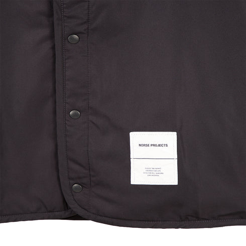 Norse Projects Otto Tab Series Fleece Gilet Utility Dark Navy N20-12717004 Degli Uberti